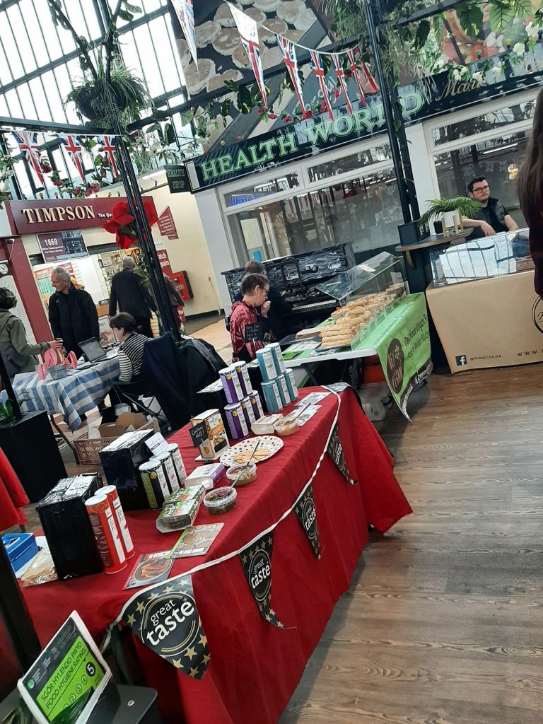 Vegan Mini-Market Stall at Swansea Market
