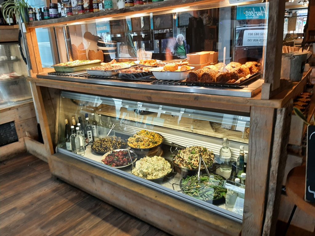 Food counter in the The Salt Pig