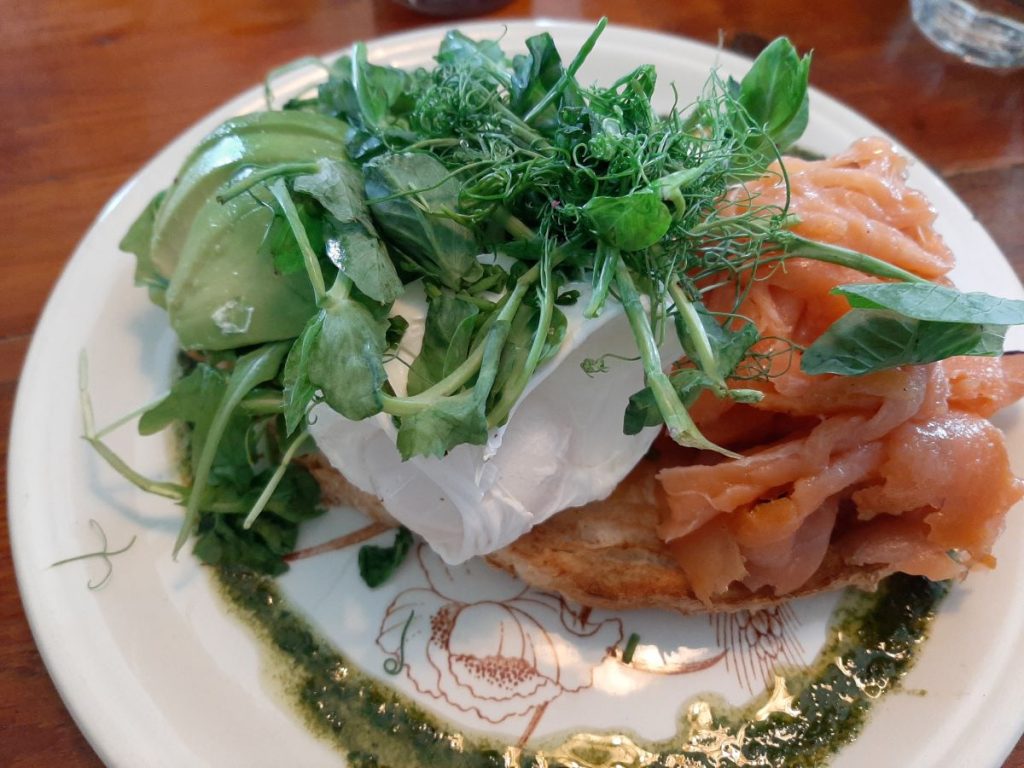 The Observatory Swansea  - EGGS, Salmon & AVO - side view