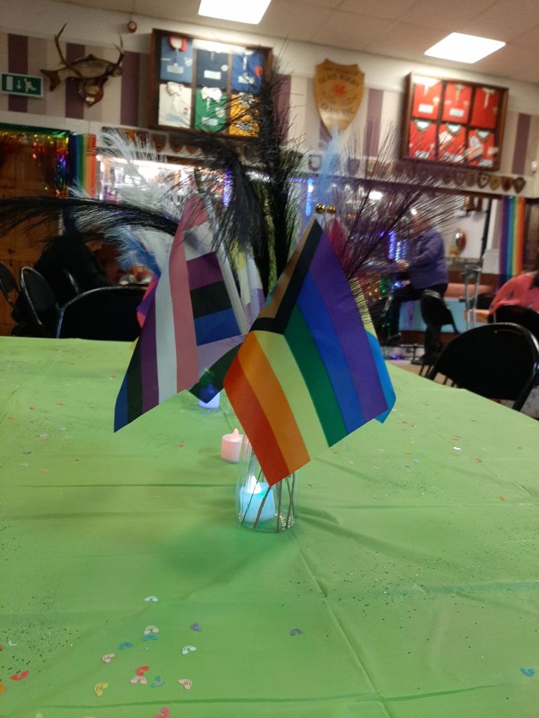 Saddies Butterflies at Glais Rugby Club