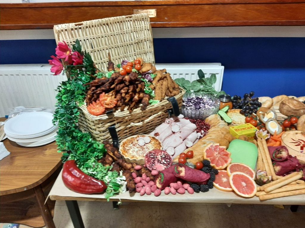 Howzat Catering Skewen, Neath: Where Presentation Meets Taste at Glais Rugby Club.