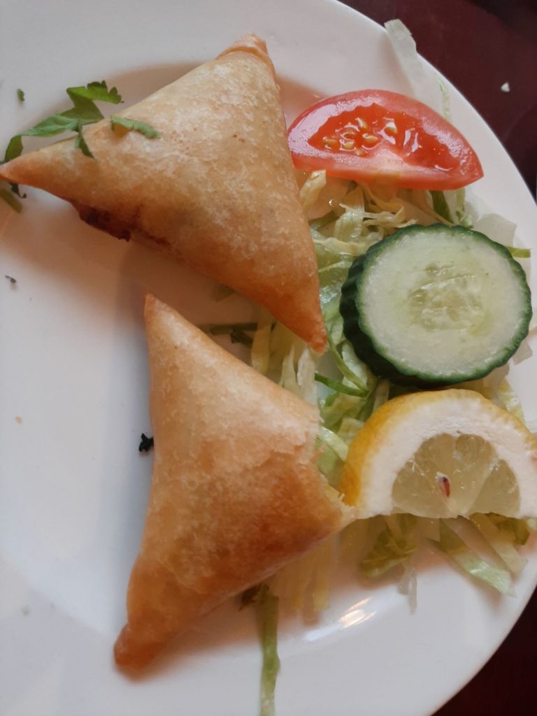 Samosa Llysiau yn y Tamarind ym Mhontardawe