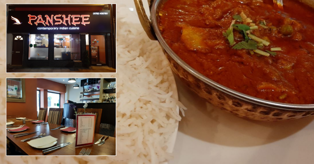 Panshee Contemporary Indian Restaurant Swansea Cover