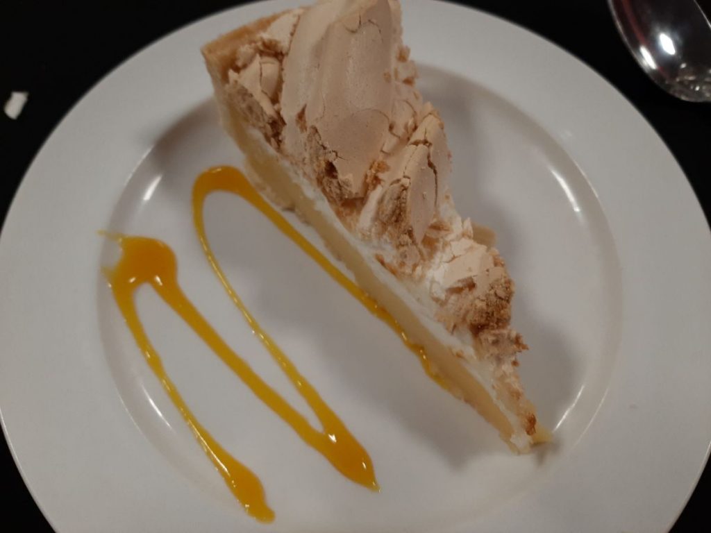 Lemon curd drizzle at the Manor Park Country House, Clydach, Swansea