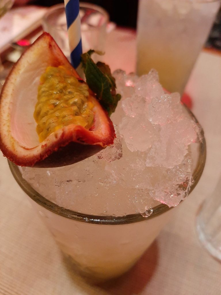 Turtle Bay Swansea: Passion Fruit Royal - While the flavour was pleasant, this mocktail contained too much ice. As a result, there was less drink and the passion fruit taste felt diluted.