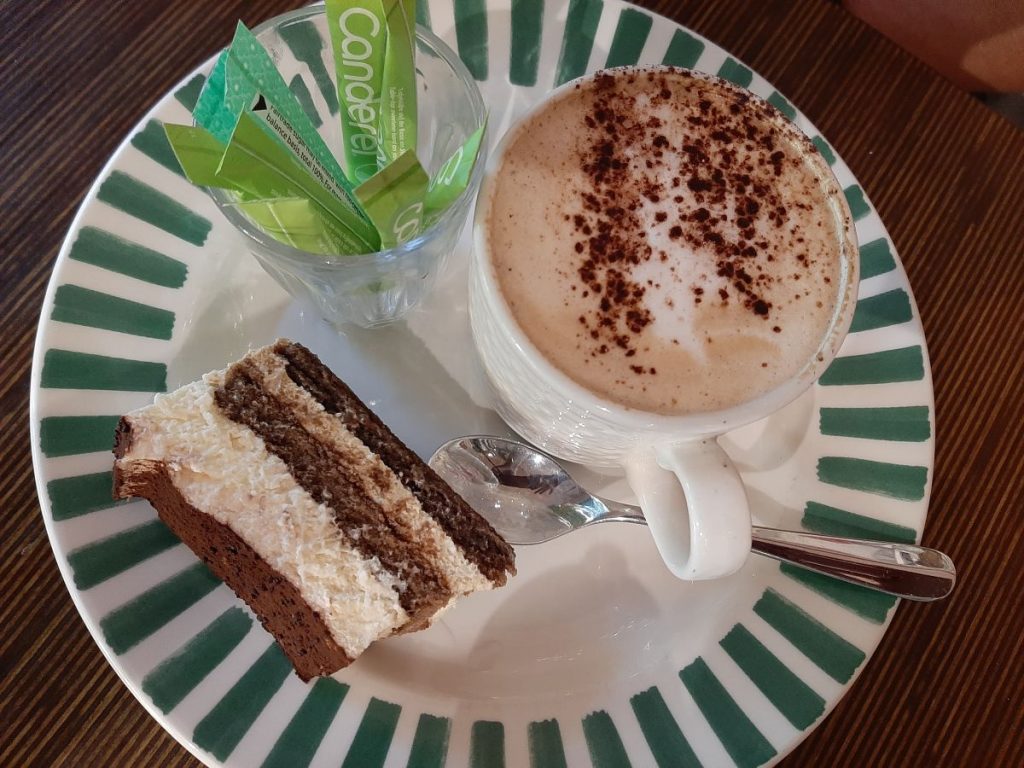 Classic Tiramisu with Coffee.