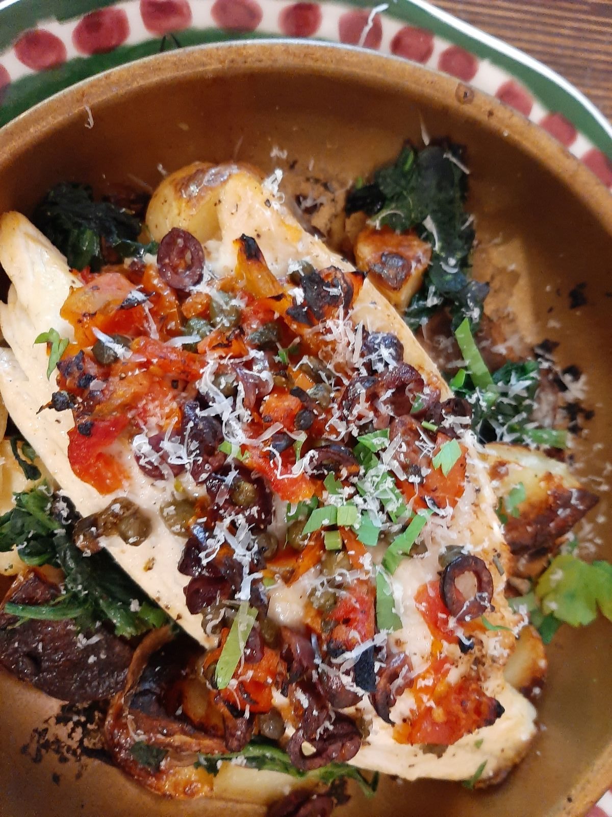 Sea Bass alla Mediterranea