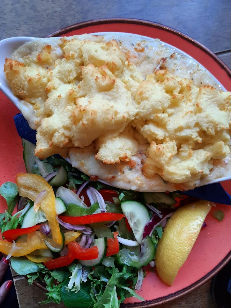 Fish Pie at the Hope & Anchor, Tenby.